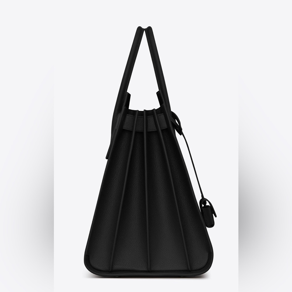 SAINT LAURENT Sac du Jour (Large in Grained Leather) - Picture 6 of 13